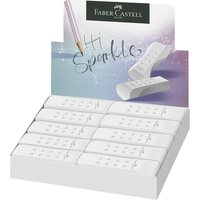 FABER-CASTELL Kunststoff-Radierer RollOn SPARKLE, weiß – Bild 2
