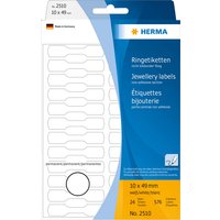 HERMA Ringetiketten, 10 x 49 mm, aus Halbkarton, weiß – Bild 2