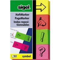 sigel Haftmarker Symbol, 50 x 20 mm, 160 Blatt – Bild 2