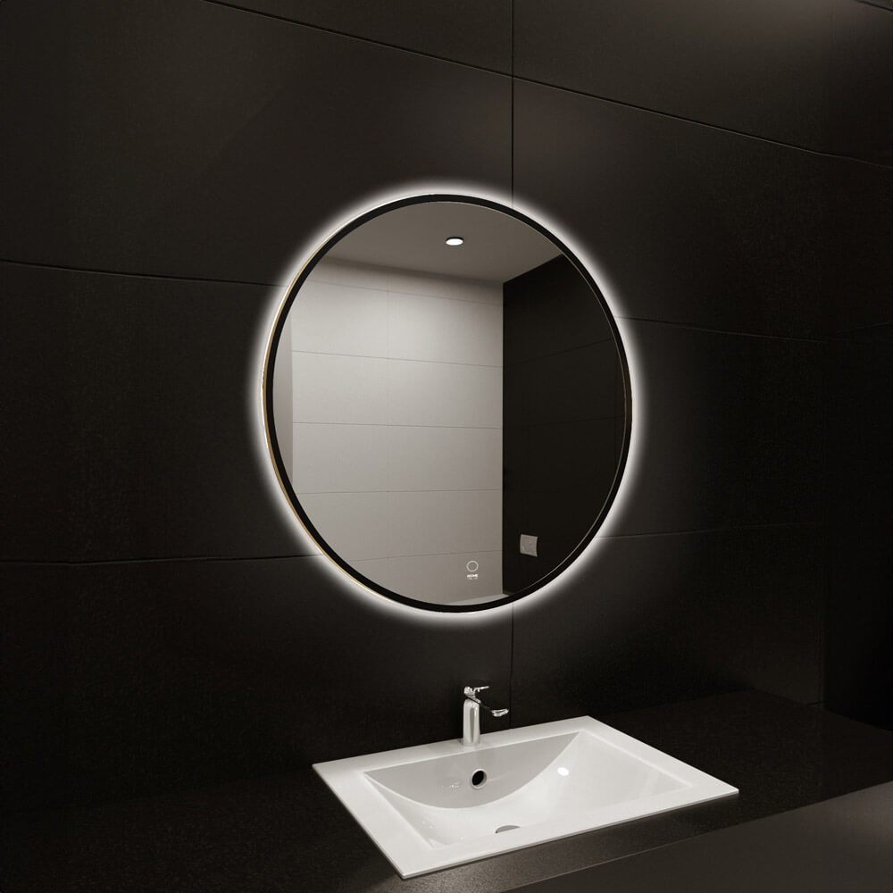 Home Deluxe 4058166285553 LED-Spiegel Rund – Bild 3