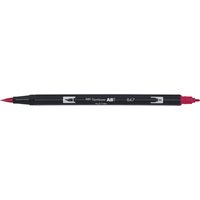 Tombow Doppelfasermaler, ABT DUAL BRUSH PEN, crimson – Bild 2