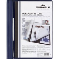 DURABLE Schnellhefter DURAPLUS de Luxe, DIN A4, dunkelblau – Bild 2