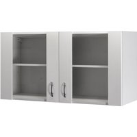 Hängeschrank Wito Weiß/Glas 100x54,8x32cm