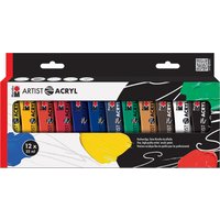 Marabu Acrylfarben-Set, Artist Acryl, 12 x 22 ml – Bild 2