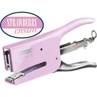 Rapid Heftzange Classic K1 Retro Strawberry Cream, rosa – Bild 2