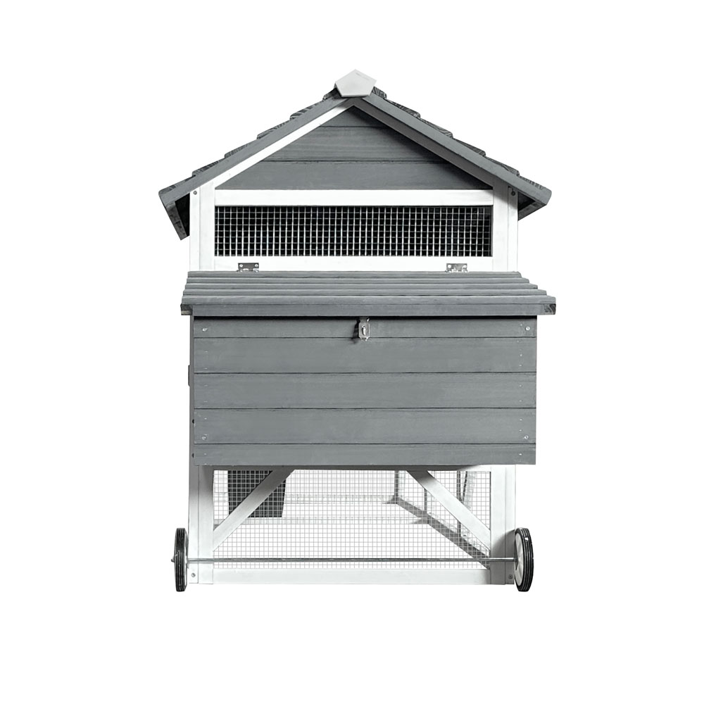 Hühnerstall aus Holz FERA - 224 x 107 cm – Bild 5
