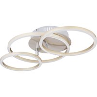 KENDY Deckenlampe silberfarben, goldfarben, B/H/T: 50 x 9,5 x 30 cm, Kunststoff, Metall – Bild 2