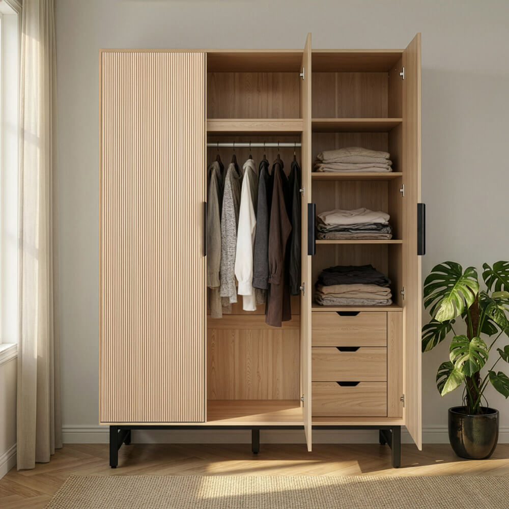 Home Deluxe 4058166325242 Kleiderschrank – Bild 4