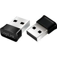LogiLink WLAN Dual-Band USB 2.0 Adapter, 650 MB, schwarz