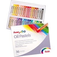 PentelArts Ölpastellkreide PHN4, 36er Kunststoff-Etui