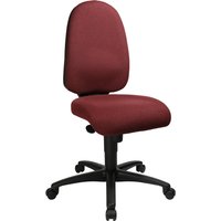 Topstar Bürodrehstuhl, Syncro Pro 5, bordeaux – Bild 2