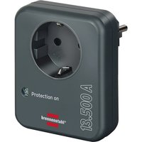 brennenstuhl Überspannungsschutzadapter, 13.000 A, anthrazit