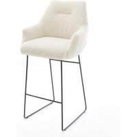 DELIFE Alja Barstuhl Teddystoff Beige