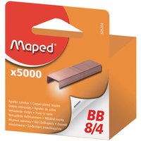 Maped Heftklammern BB 8/4, verkupfert, Großpackung