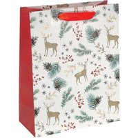 sigel Weihnachts-Geschenktüte, Christmas Motifs Watercolor – Bild 2