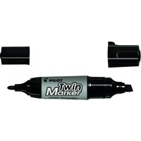PILOT Permanent-Marker Twin Marker Jumbo, schwarz