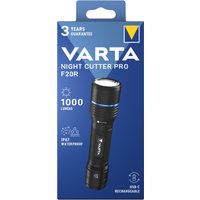 VARTA Premium-Taschenlampe, NIGHT CUTTER PRO F20R, schwarz – Bild 2