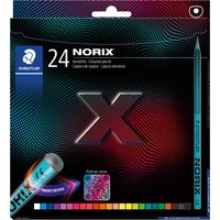 STAEDTLER Buntstift NORIX, 24er Kartonetui