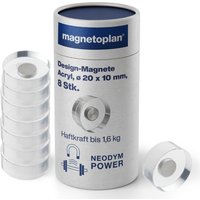 magnetoplan Neodym-Magnete Design, Durchmesser: 15 mm – Bild 2