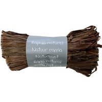 Clairefontaine Raffia-Naturbast, schokobraun