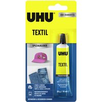 UHU Spezialkleber TEXTIL, lösemittelfrei, 20 g Tube – Bild 2