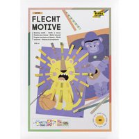 folia Flechtmotive Safari, DIN A4, 48 Teile