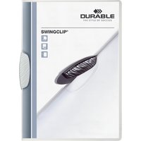 DURABLE Klemmhefter SWINGCLIP, DIN A4, Clip weiß
