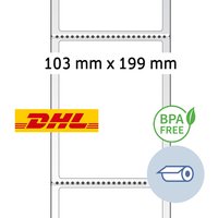 HERMA Thermodirekt-Versandetiketten, Rolle, 103 x 199 mm – Bild 2