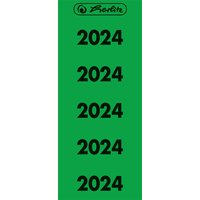 herlitz Ordner-Inhaltsschild Jahreszahl 2024, grün – Bild 2
