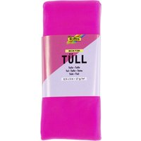 folia Tüll-Stoff, 500 mm x 3 m, neon-pink