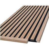Abschlussleiste für Akustikpaneel ENDO Oiled Oak - 80 cm - Menge: 1