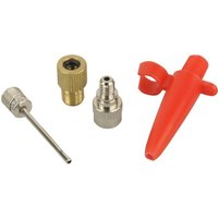 FISCHER Fahrrad-Luftpumpen-Adapter-Set, 4-teilig – Bild 2