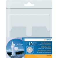 HERMA Selbstklebetasche für 1 CD/DVD, aus PP, transparent – Bild 2