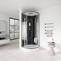 Home Deluxe 4260255472328 Duschkabine 90x90 cm