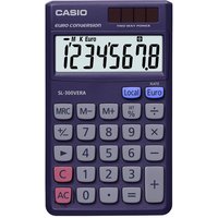 CASIO Taschenrechner SL-300 VERA, Solar-/ Batteriebetrieb
