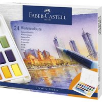 FABER-CASTELL Aquarellfarbe in Näpfchen, 24er Etui – Bild 2