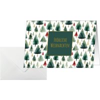 sigel Weihnachtskarte, Little Pines, 115 x 170 mm – Bild 2