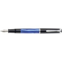 Pelikan Füllhalter M 205, blau marmoriert, EF