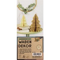 folia Wabendekor HYGGE XMAS TREES, 2er Set, Größe: S/M – Bild 2