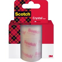 Scotch Klebefilm Crystal Clear 600, 19 mm x 33 m, Karton – Bild 2