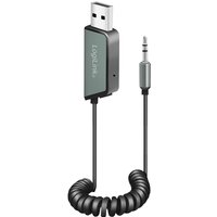 LogiLink BT 5.3 Audio Receiver für Fahrzeuge, schwarz