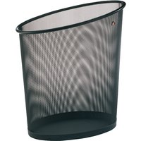 ALBA Papierkorb, MESHCORB, aus Drahtmetall, 18 L, schwarz