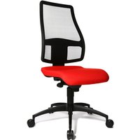 Topstar Bürodrehstuhl, Synchro Net, rot