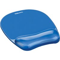 Fellowes Handgelenkauflage Crystals Gel mit Maus Pad, violett – Bild 2