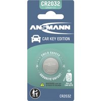 ANSMANN Lithium Knopfzelle CAR KEY, CR2032, 1er Blister