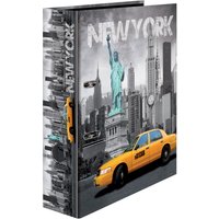 HERMA Motivordner, New York, DIN A4, Rückenbreite: 70 mm