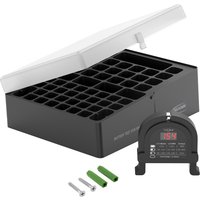 ANSMANN Aufbewahrungsbox für Akkus, mit Batterie Tester