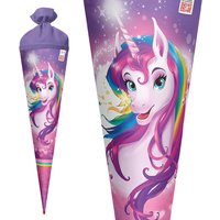 ROTH Schultüte, Einhornportrait, rund, 700 mm – Bild 2