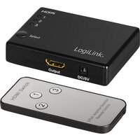 LogiLink Full HD Small HDMI Switch, 3-fach, schwarz – Bild 2