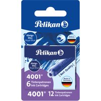 Pelikan Standard-Tintenpatronen 4001 TP/6, königsblau
